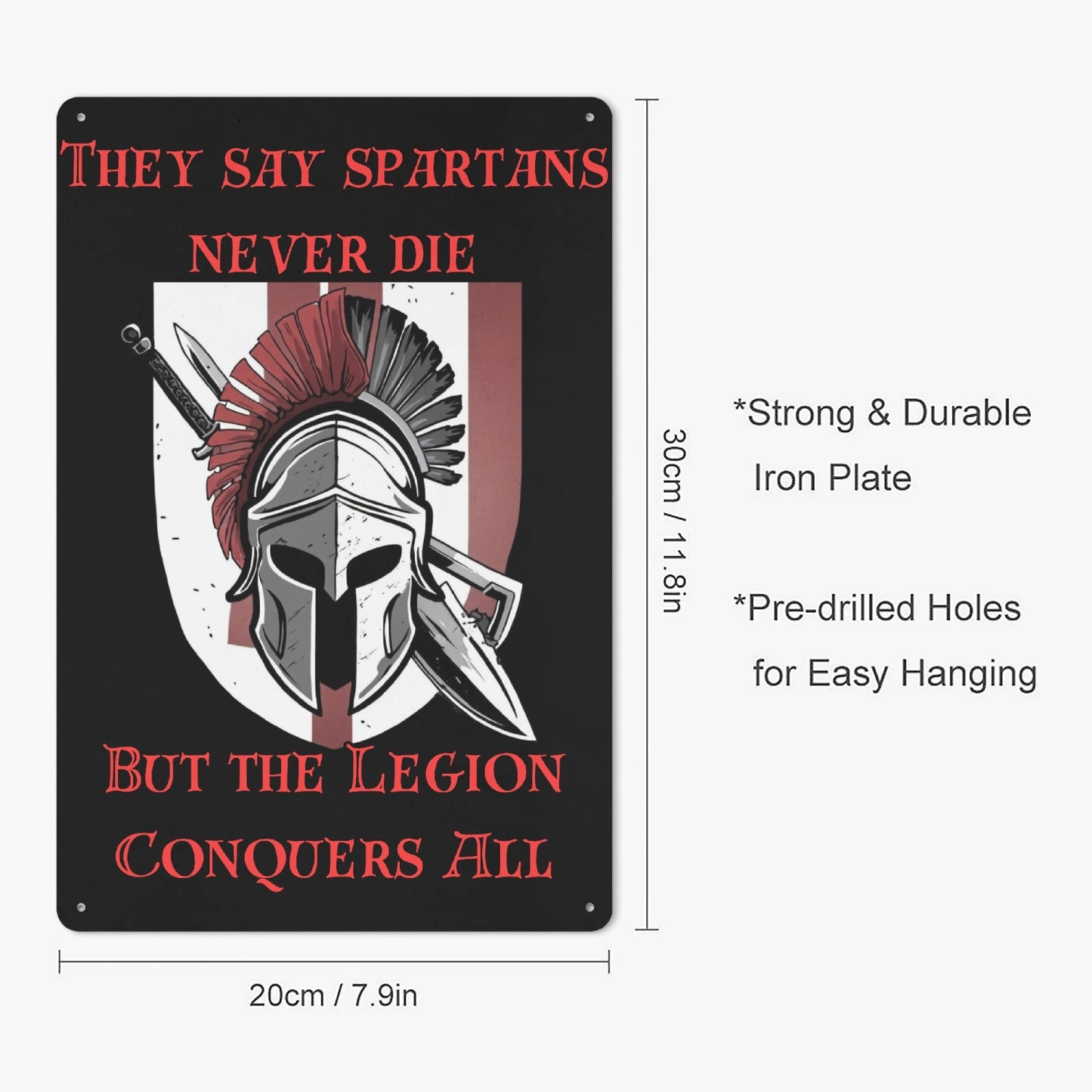Metal Artwork, The Legion Conquers All, Black