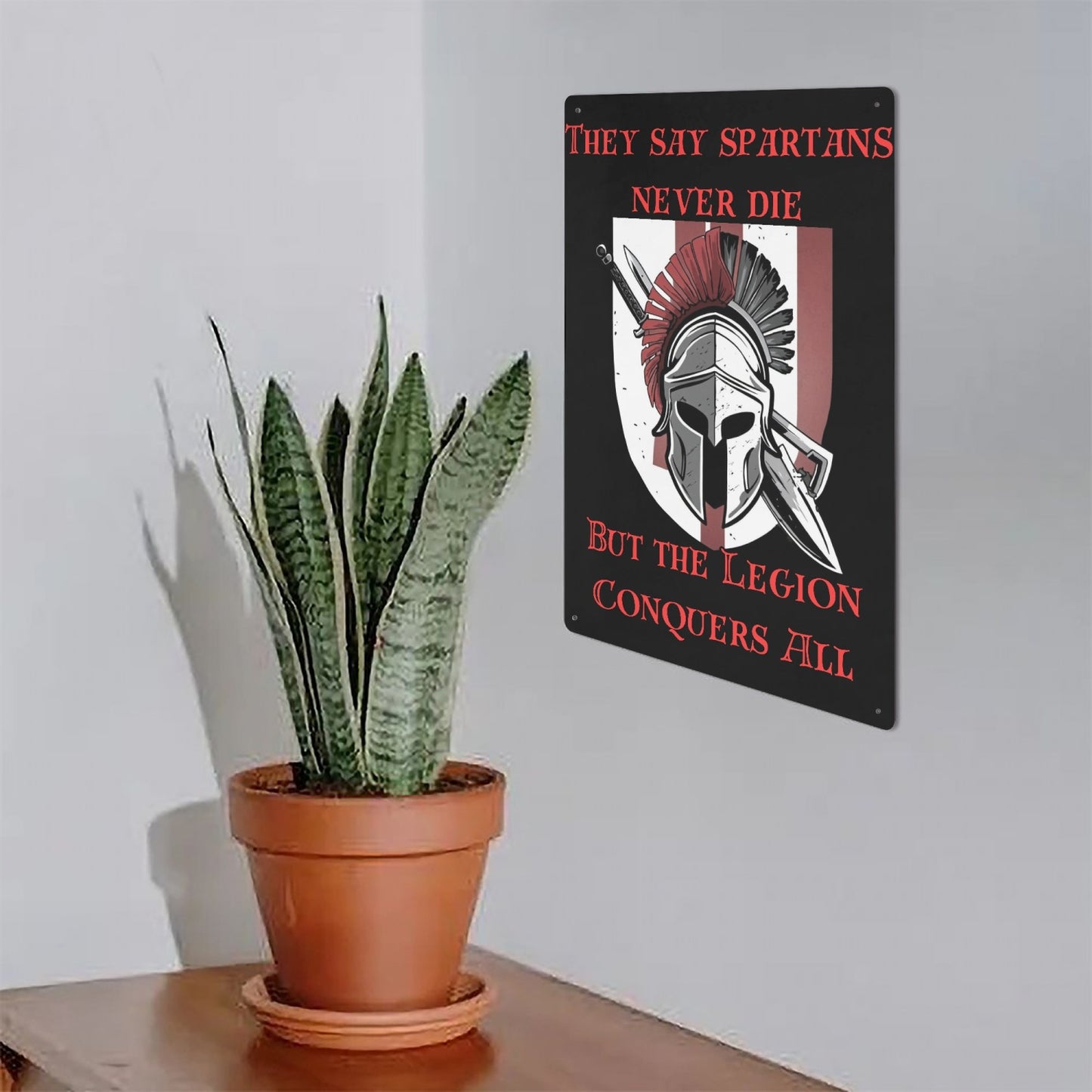 Metal Artwork, The Legion Conquers All, Black