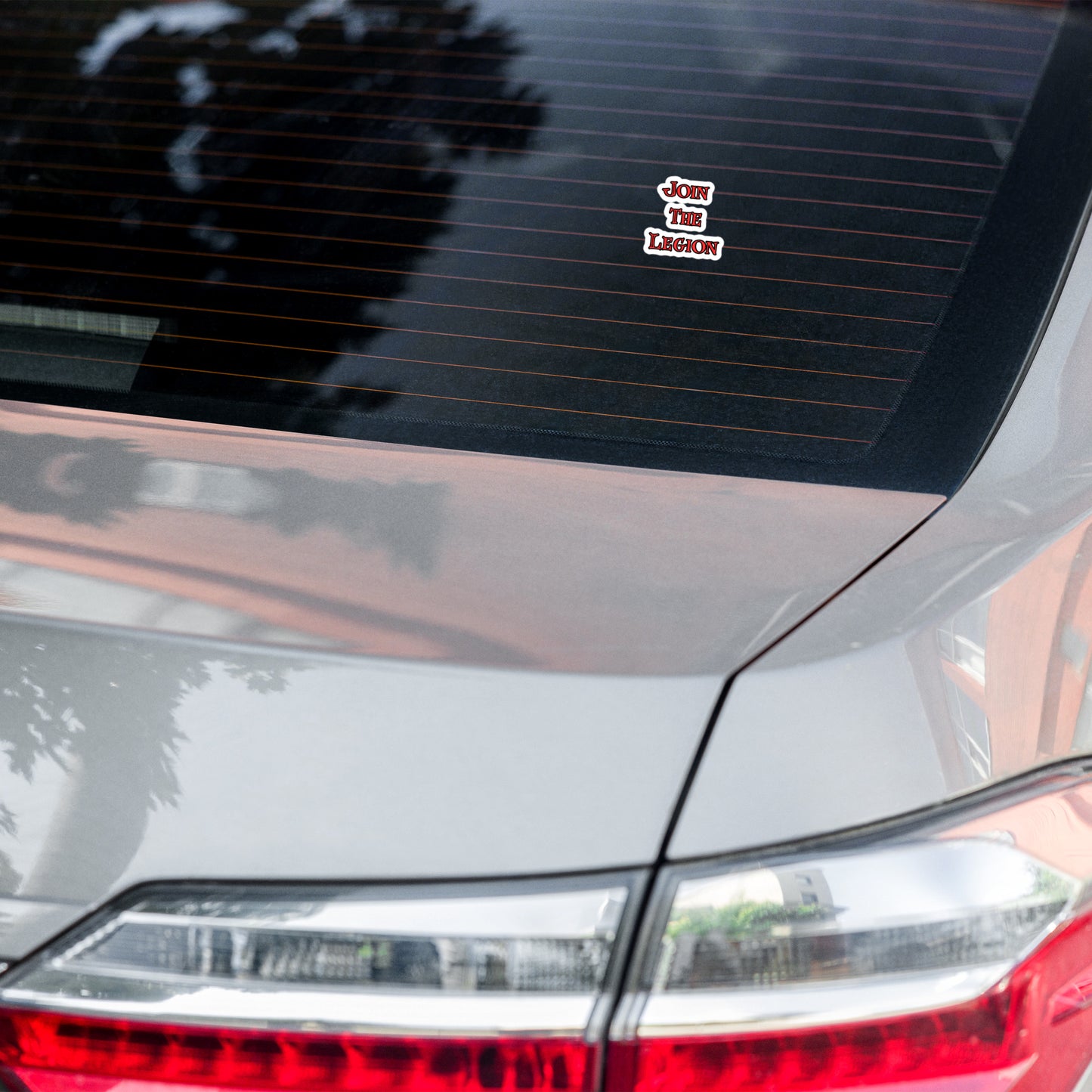Join The Legion, Sticker, Red