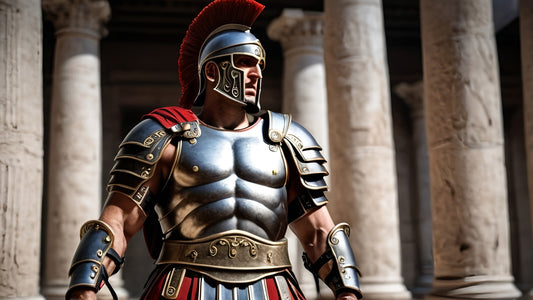 Roman Centurion from a Roman Legion, AiArt