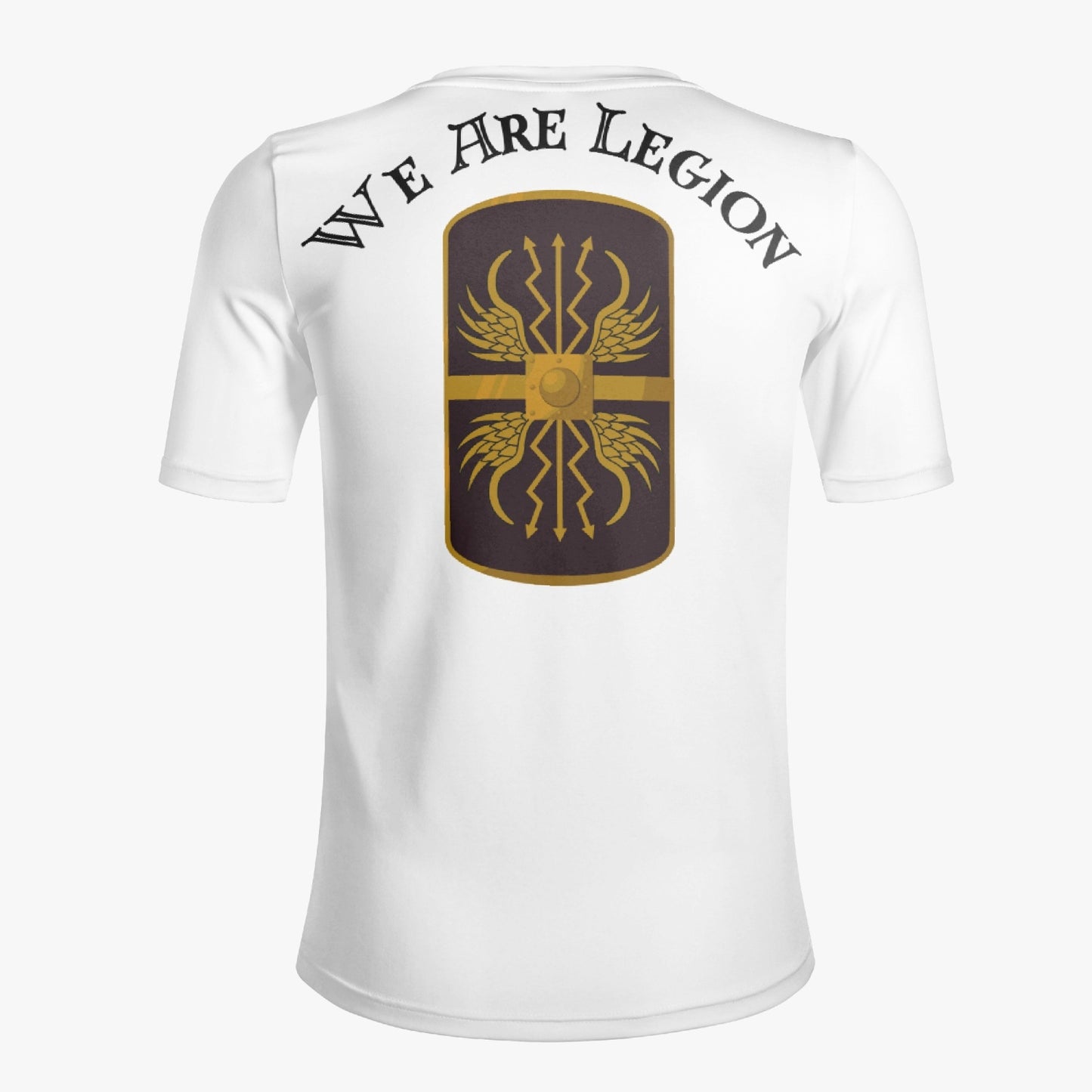 We Are Legion, The Imperial Armories Dry Fit Workout Shirt, White