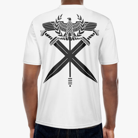 Roman Eagle Standard, Imperial Armories, Workout Shirt, White