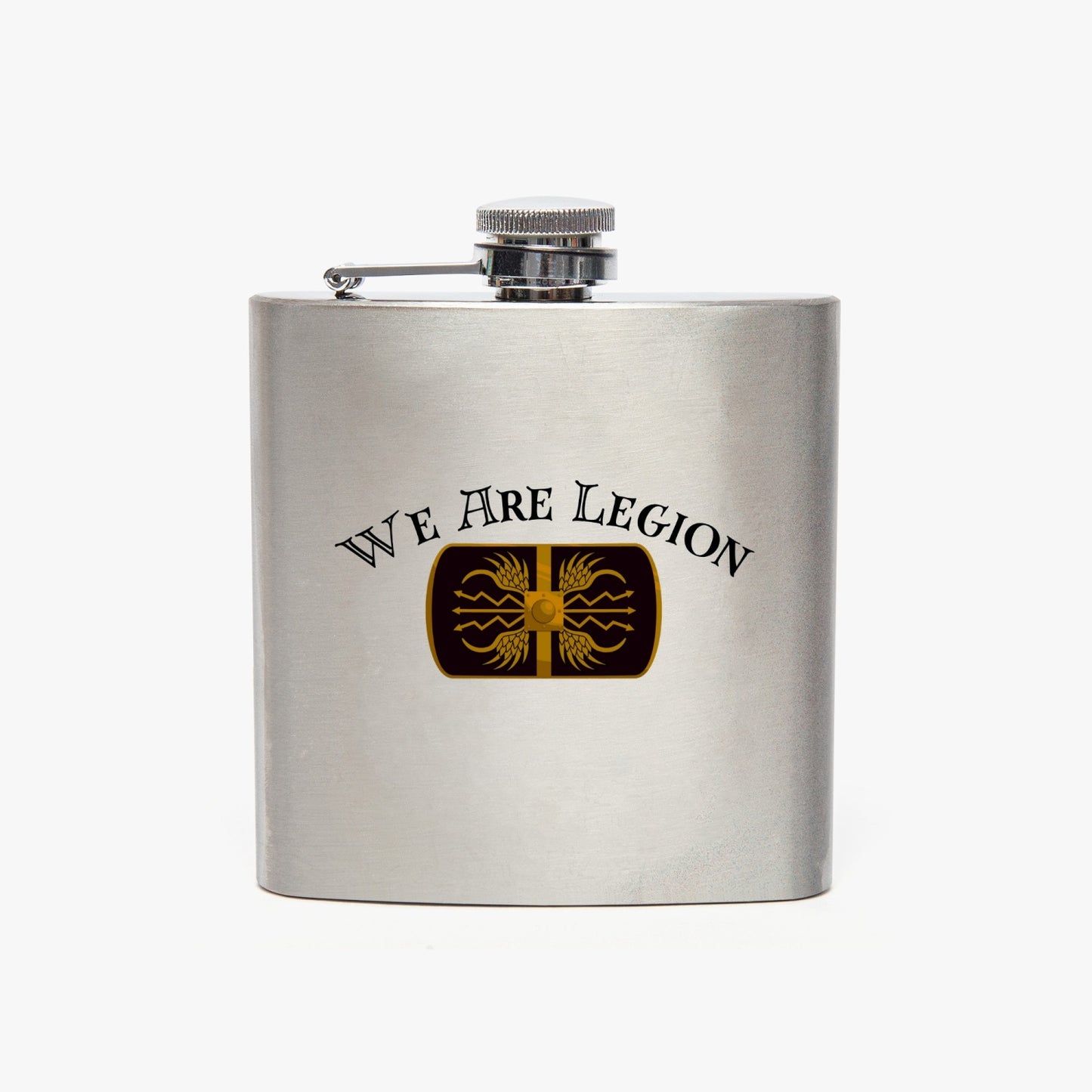 We Are Legion, 6oz Stainless Steel Hip Flask