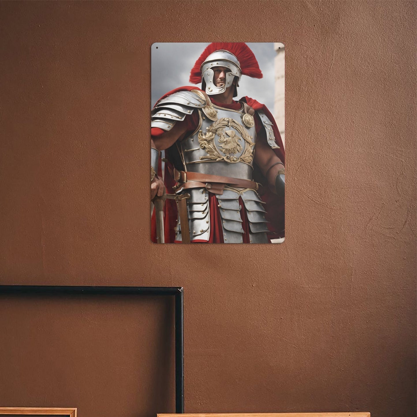 Metal Artwork of Imperial Roman Legionnaire #2