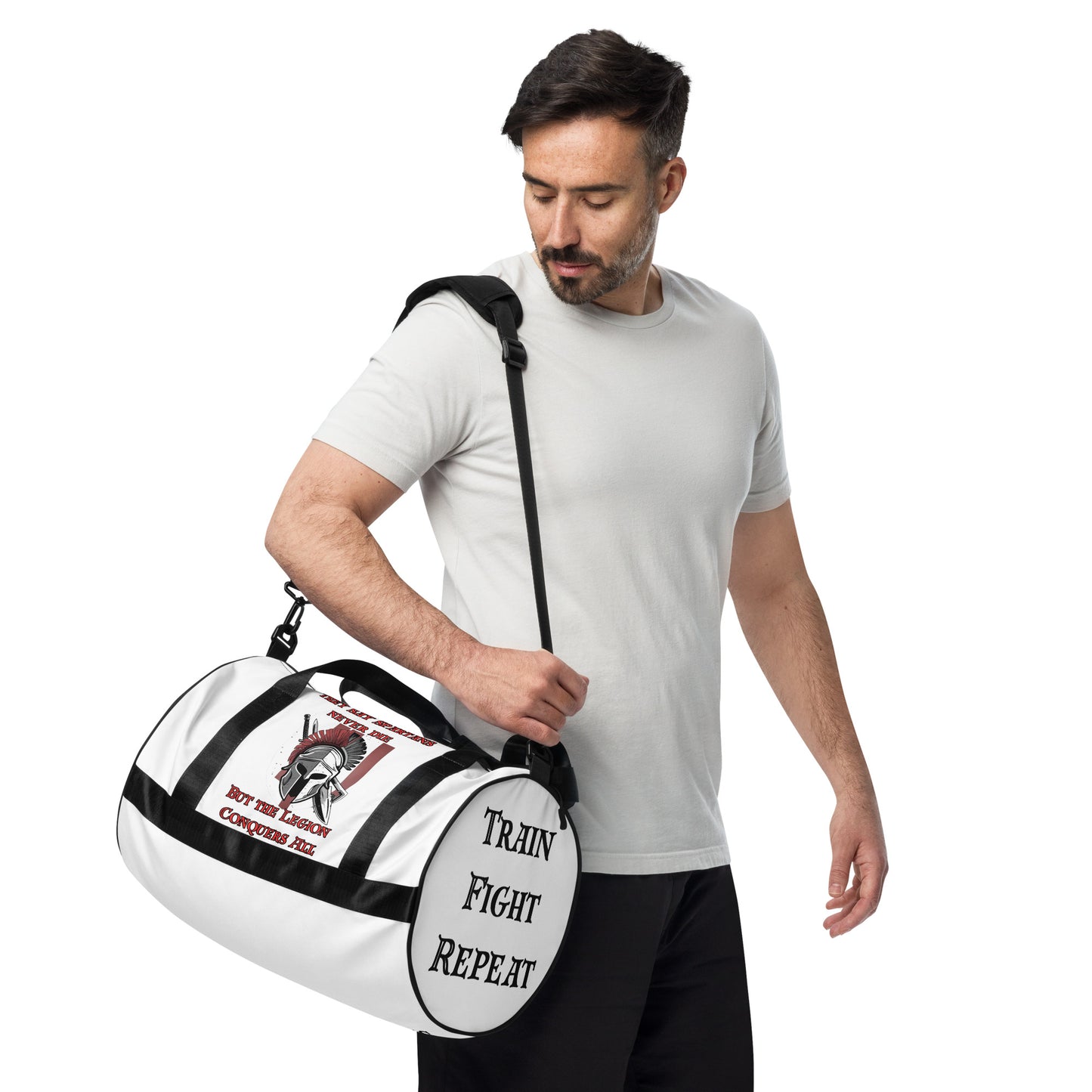 The Imperial Armories, Gym Bag, White