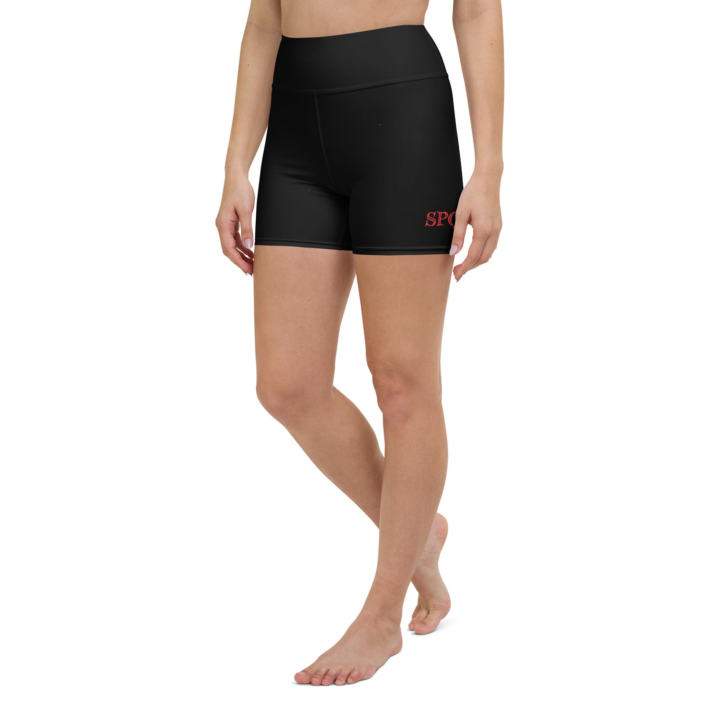 SPQR, The Imperial Armories, Yoga Shorts in Black