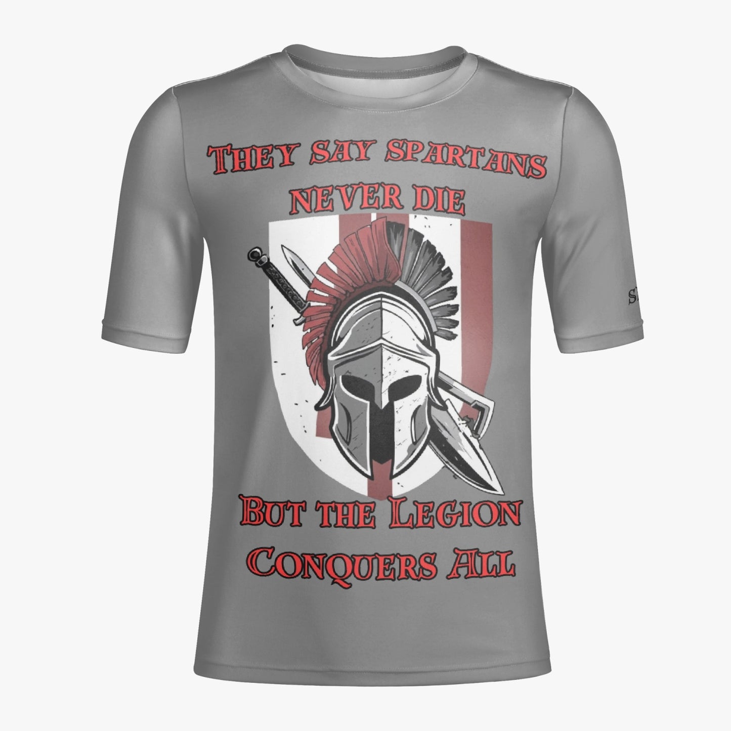 The Legion Conquers All, Imperial Armories Dry Fit Workout Shirt, Grey