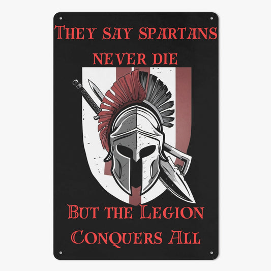 Metal Artwork, The Legion Conquers All, Black