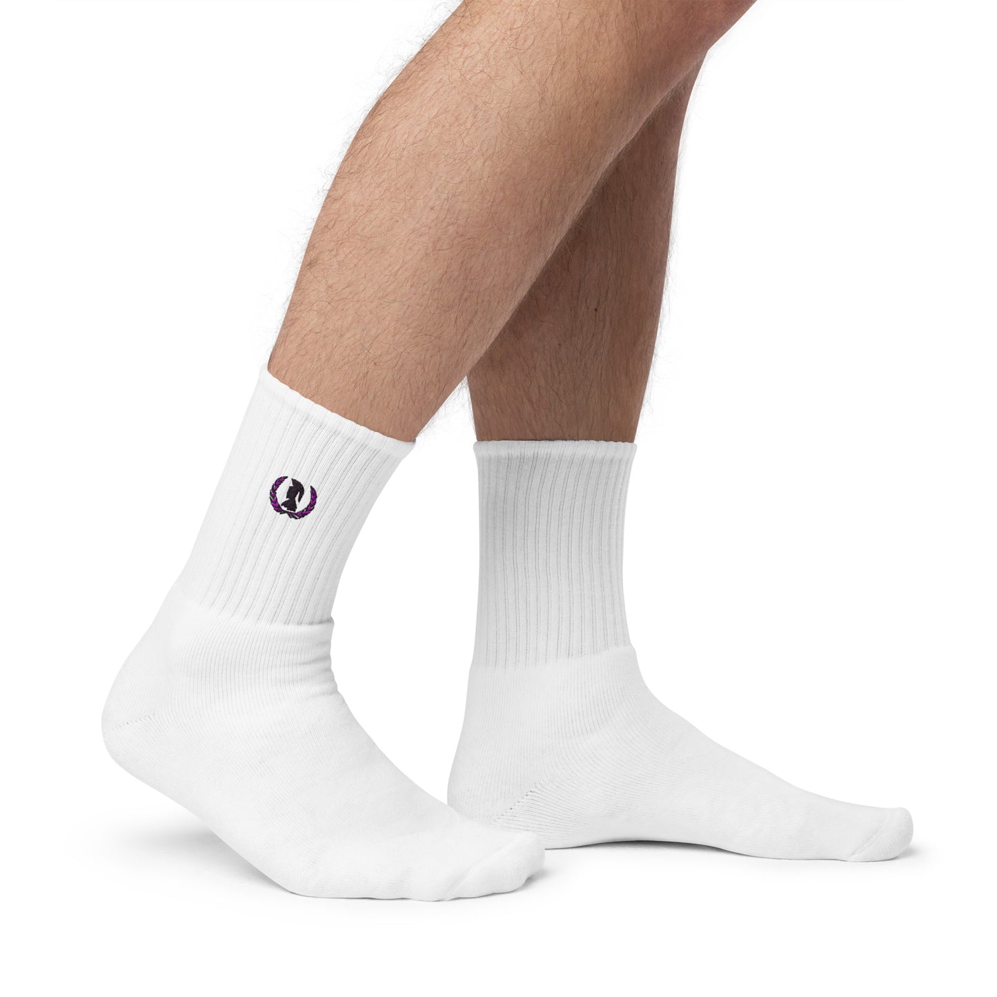 The Imperial Armories Embroidered Crew Socks