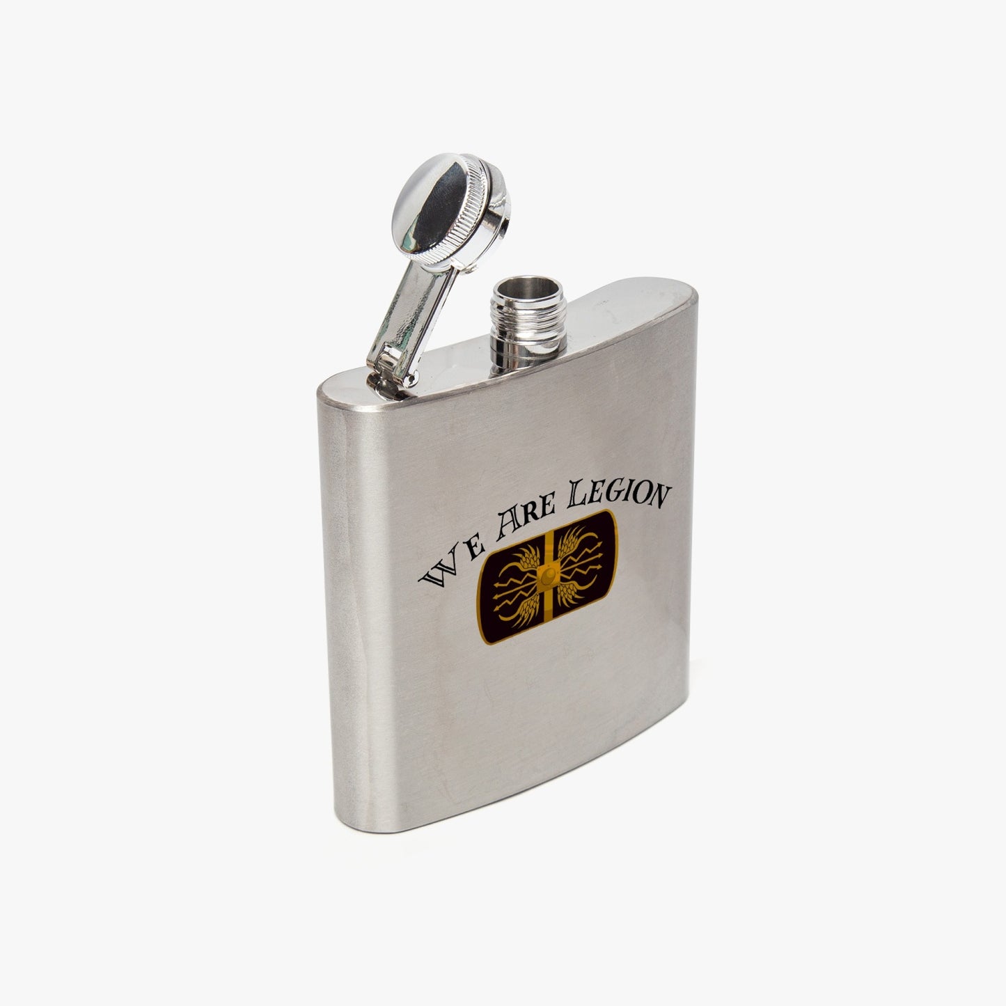 We Are Legion, 6oz Stainless Steel Hip Flask