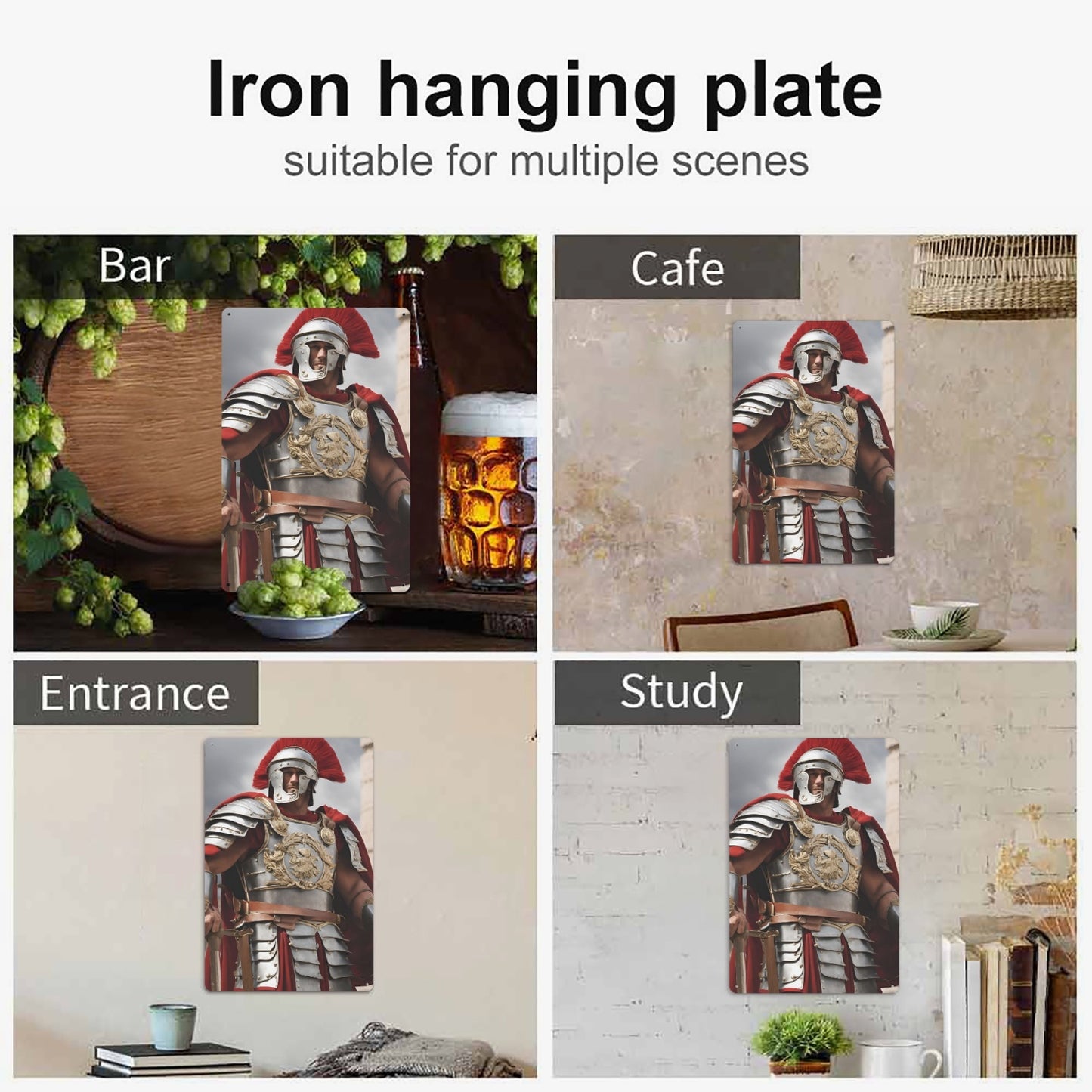Metal Artwork of Imperial Roman Legionnaire #2