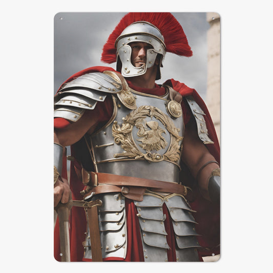 Metal Artwork of Imperial Roman Legionnaire #2