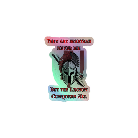 The Legion Conquers All, Holo Sticker 3x3